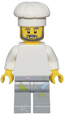 1950s Diner Chef - Plain White Torso