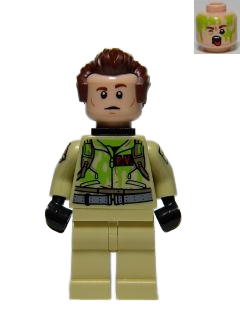 Dr. Peter Venkman - Printed Arms, Neck Bracket, Slimed