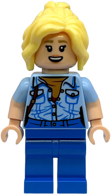 Dr. Ellie Sattler - Bright Light Blue Shirt
