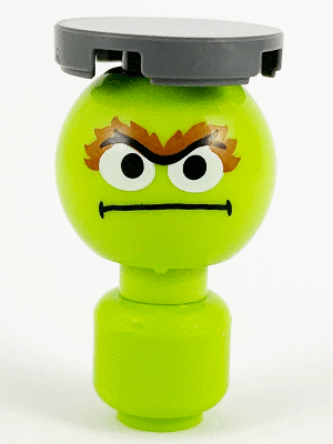 Oscar the Grouch (without Trash Can)