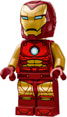Iron Man - Dark Red and Gold Armor