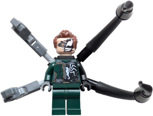 Dr. Octopus (Otto Octavius) / Doc Ock - Dark Green Suit Half Venomized