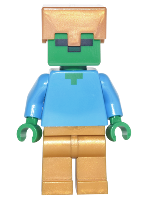Zombie - Pearl Gold Legs and Helmet